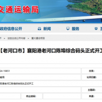 新建4個1000噸級泊位!湖北又一綜合碼頭開工